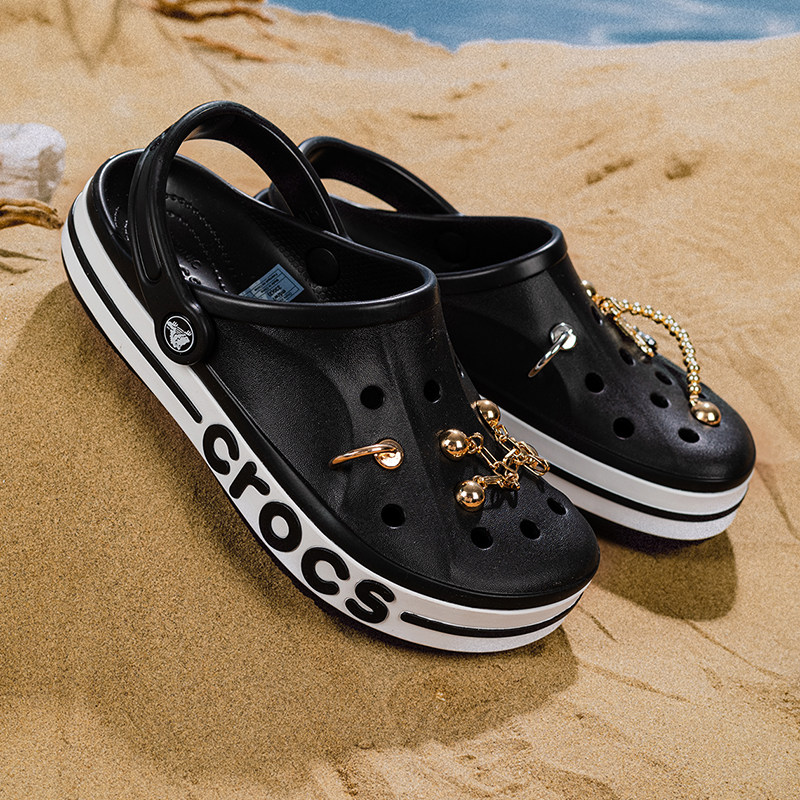卡骆驰CROCS洞洞鞋男鞋女鞋贝雅卡骆班一脚蹬穿脱凉鞋户外沙滩鞋