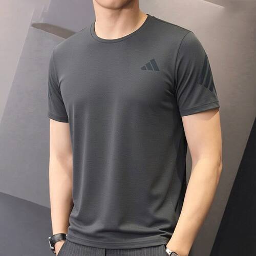 幸运叶子|adidas阿迪达斯季男装跑步运动服清风圆领短袖T恤KS5039