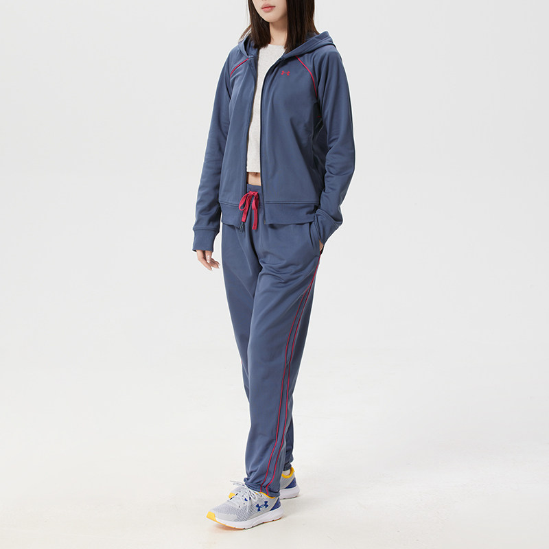 UA安德玛运动套装女装26新款休闲舒适夹克长裤训练健身服两件套,运动服/休闲服装,运动套装,淘宝优惠券,粉丝福利购,淘宝优惠卷