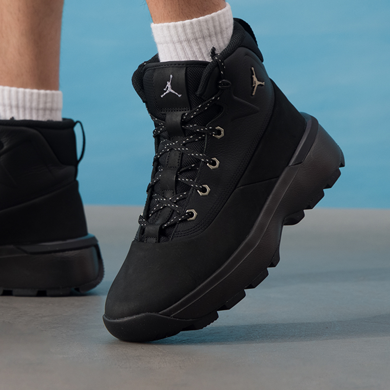 耐克男鞋2025冬季新款JORDAN CITY BOOT运动鞋复古休闲高帮篮球鞋