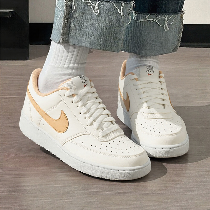 耐克官网正品休闲鞋女鞋25冬季新款运动鞋 COURT平底鞋低帮板鞋女