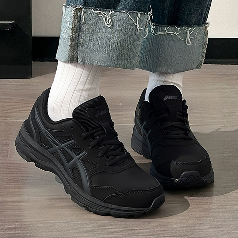 亚瑟士女鞋2025秋季新款GEL-MISSION 3黑武士运动鞋减震跑步鞋女