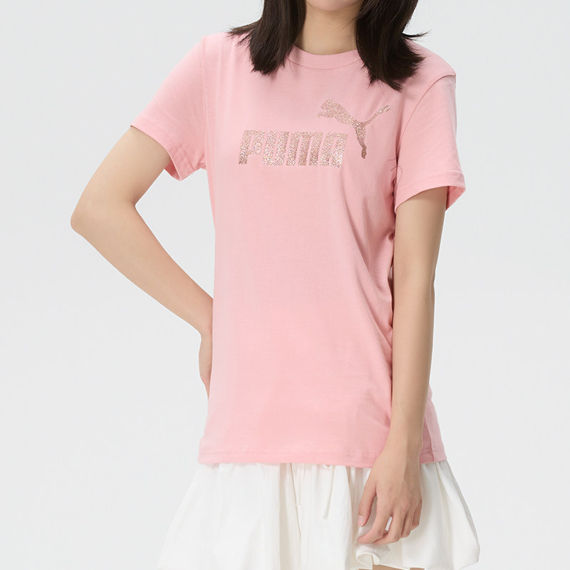 幸运叶子丨PUMA彪马短袖女装夏季新款圆领T恤休闲运动服透气上衣