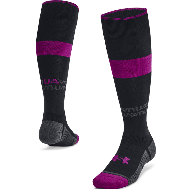 UA安德玛长筒袜男袜女袜秋季新款保暖训练袜跑步足球透气高帮袜子