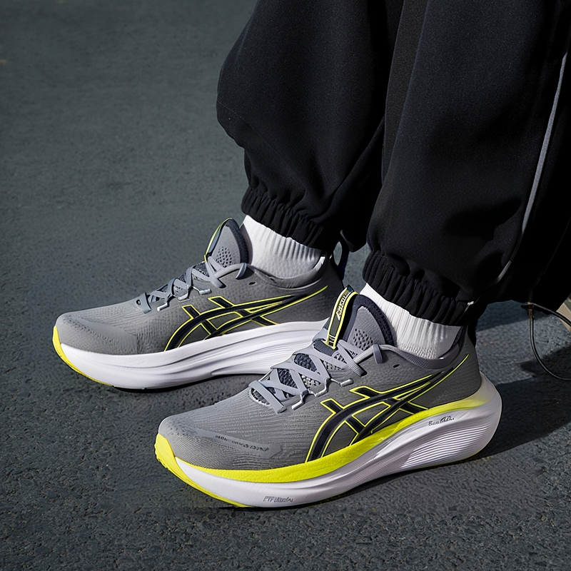 亚瑟士男鞋2025秋季新款GEL-NIMBUS 27缓震回弹慢跑马拉松跑步鞋