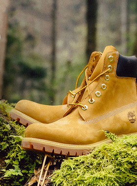 Timberland添柏岚官方踢不烂男鞋新款户外经典大黄靴马丁靴10061