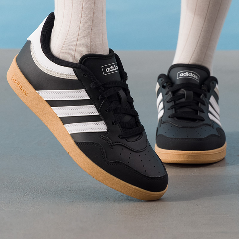 阿迪达斯板鞋男鞋女鞋冬季新款HOOPS 4.0运动鞋复古休闲鞋JQ2737