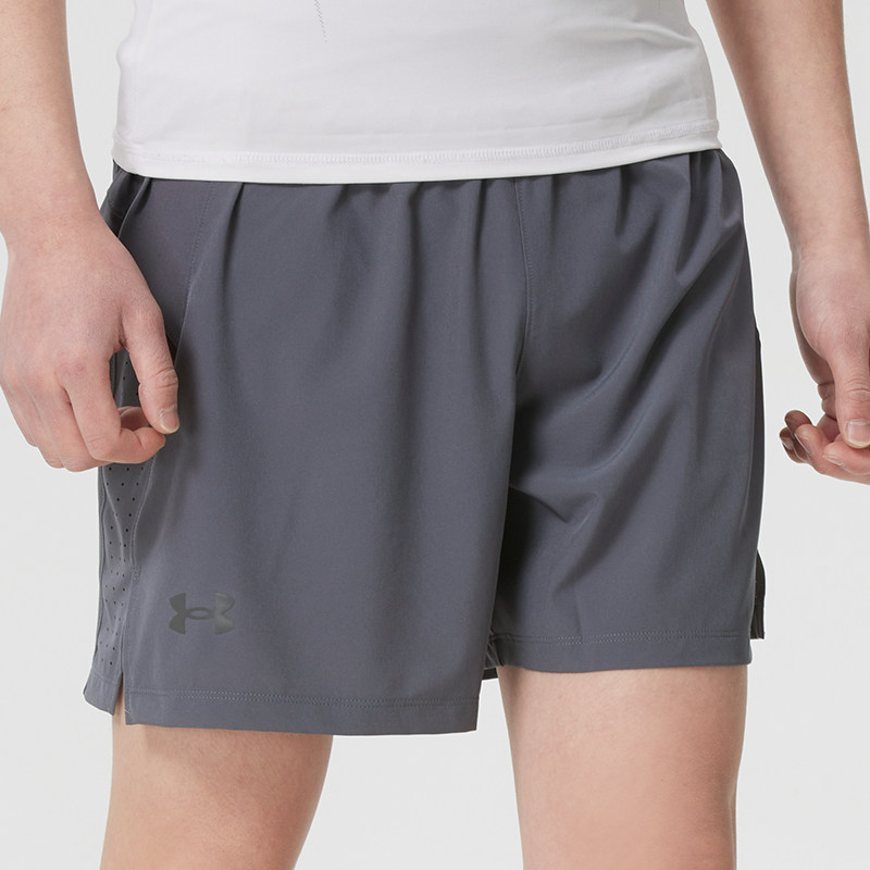 安德玛运动短裤男 2026春季新款梭织快干健身户外跑步训练五分裤