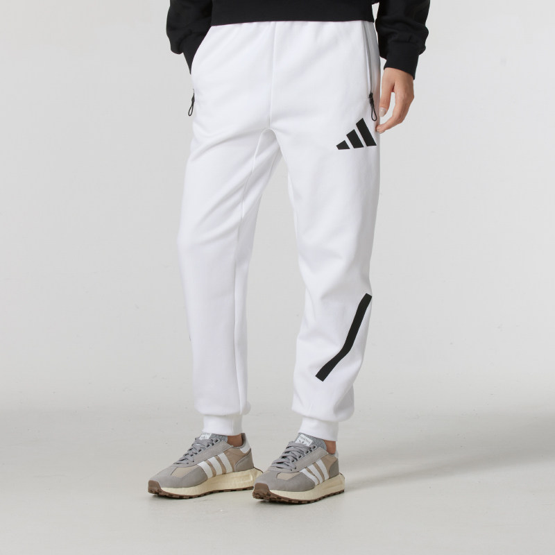 阿迪达斯裤子女裤2025新款针织运动裤跑步裤子休闲裤束脚裤JE7843