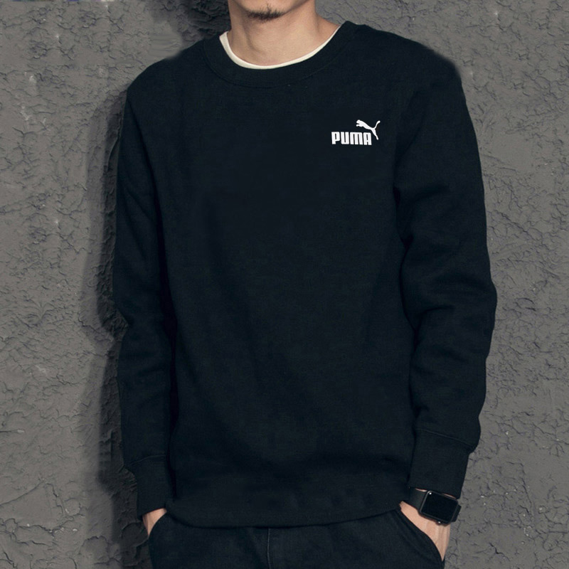 PUMA彪马卫衣男士2025秋冬新款运动服保暖套头衫休闲服上衣683375