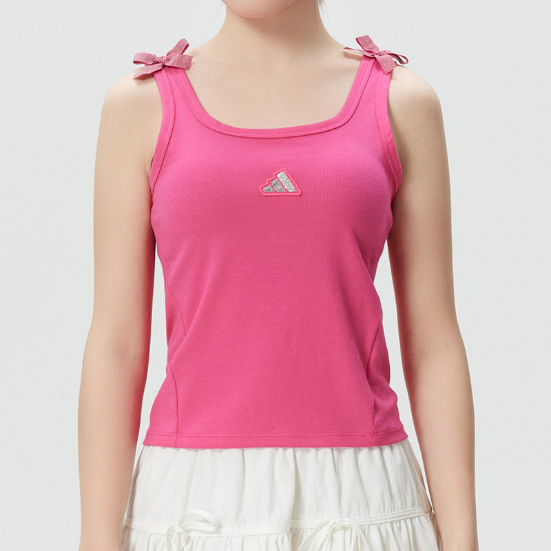 阿迪达斯女装 2026新款运动服跑步健身训练透气时尚潮流休闲背心