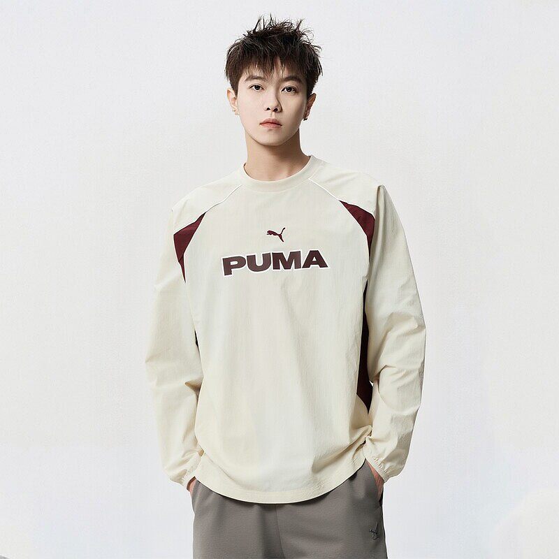 PUMA彪马长袖t恤男女2026夏季新款情侣长袖打底衫薄款卫衣套头衫