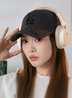 MLB男女帽子24春季新款运动帽情侣遮阳帽鸭舌帽棒球帽3ACPKP02N