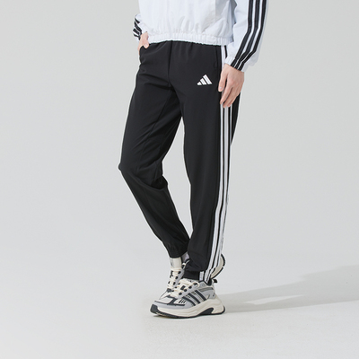 幸运叶子丨Adidas阿迪达斯女裤春秋款梭织长裤运动休闲裤JI8313