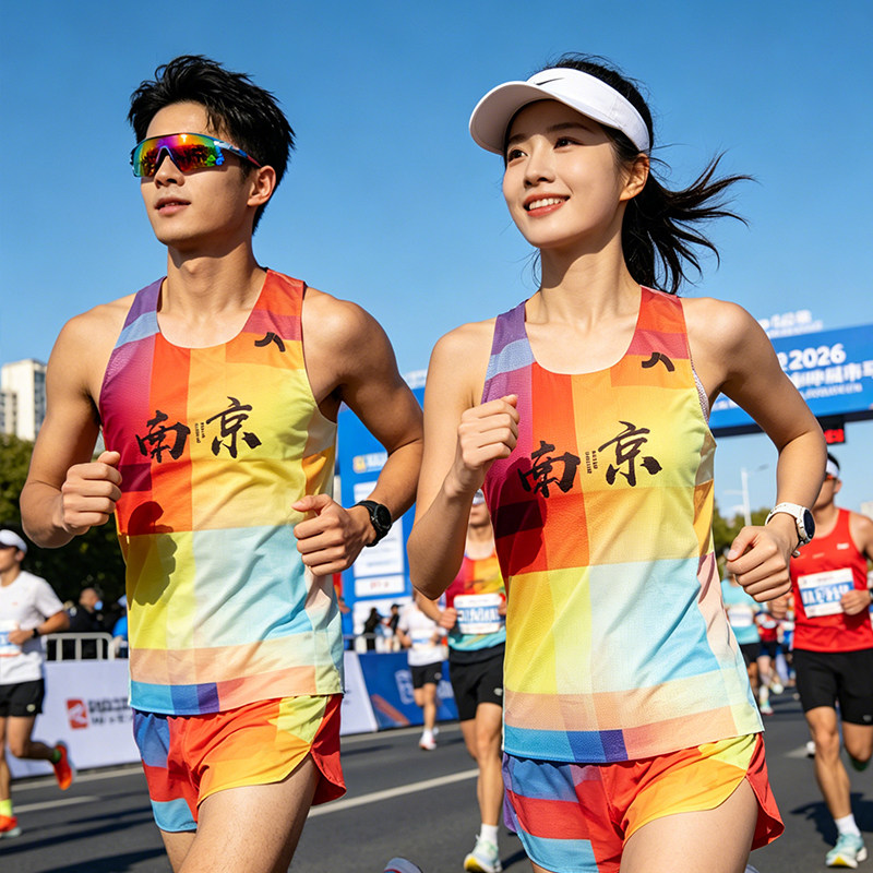 99元蓝步城市系列跑步背心 团购券|玄武湖耶运动跑步基地专享 - 实物图