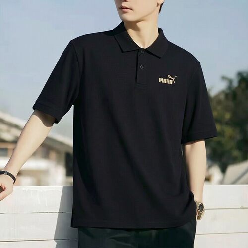 PUMA彪马短袖男2026夏季新款翻领POLO衫跑步运动服T恤半袖694452