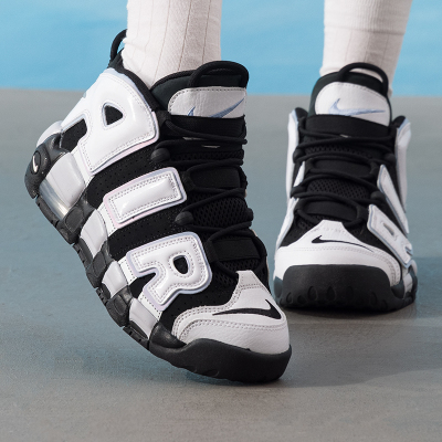 耐克女鞋 AIR MORE UPTEMPO (GS) 皮蓬大Air潮流复古运动鞋篮球鞋