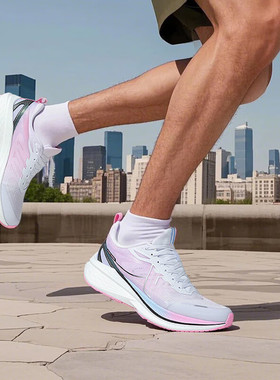 特步123560X海豹2.0跑鞋男鞋25夏季新款运动鞋训练学生体测跑步鞋