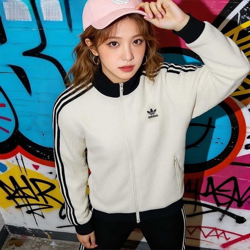 阿迪达斯三叶草外套男装女装2026春季新款情侣运动服休闲立领夹克