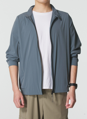 ~阿迪达斯梭织夹克男装2025冬季新款立领休闲外套跑步运动服KC581