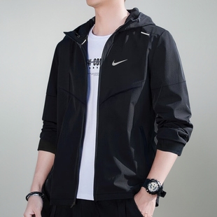 耐克正品 潮流时尚 男装 新款 运动休闲连帽夹克外套潮 2025秋季 Nike