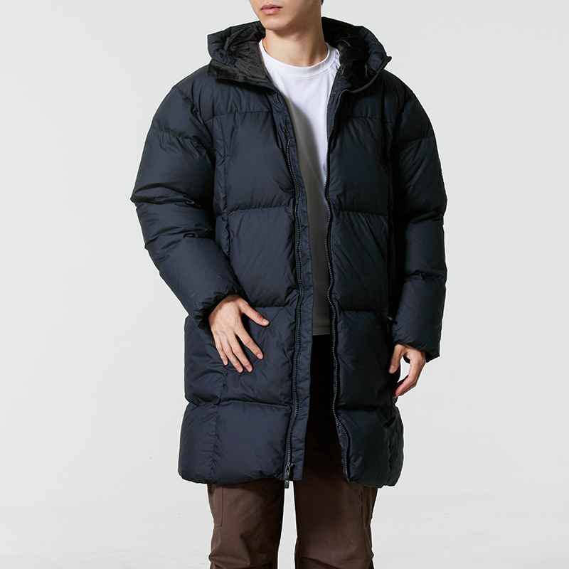 UA安德玛中长款羽绒服男装秋冬新款保暖防风棉羽外套运动服夹克潮