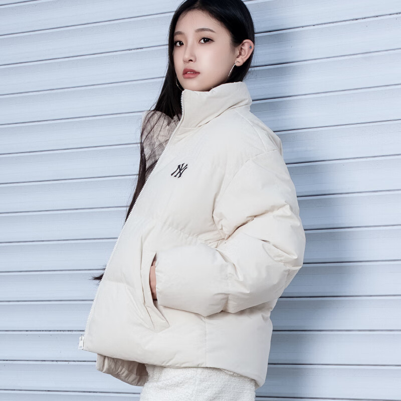 MLB官方 张凌赫同款羽绒服男女装2025新款防风保暖外套运动服夹克