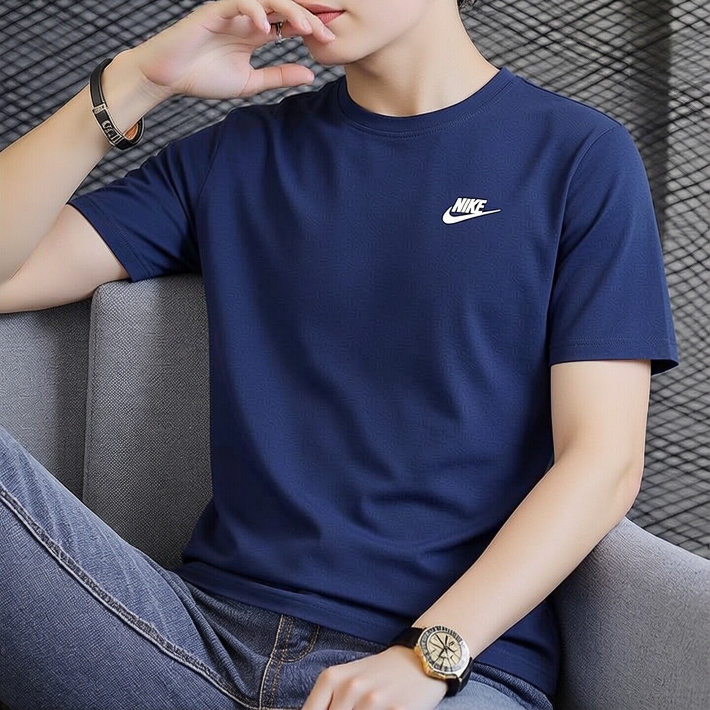 Nike耐克正品男装2026夏季新款运动服休闲上衣圆领短袖T恤AR4999