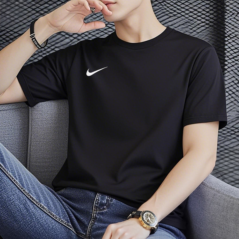 耐克Nike速干短袖男装2026夏季新款运动服半袖宽松透气T恤半截袖