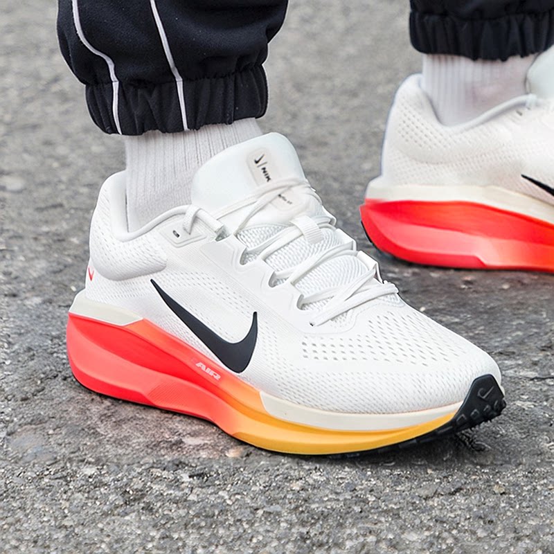 NIKE耐克缓震跑步鞋男鞋2026新款春季WINFLO11气垫鞋运动鞋慢跑鞋