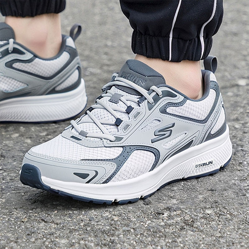 斯凯奇官方网面鞋运动鞋男鞋春季透气休闲鞋男款健步鞋减震跑步鞋,运动鞋new,运动休闲鞋,淘宝优惠券,粉丝福利购,淘宝优惠卷