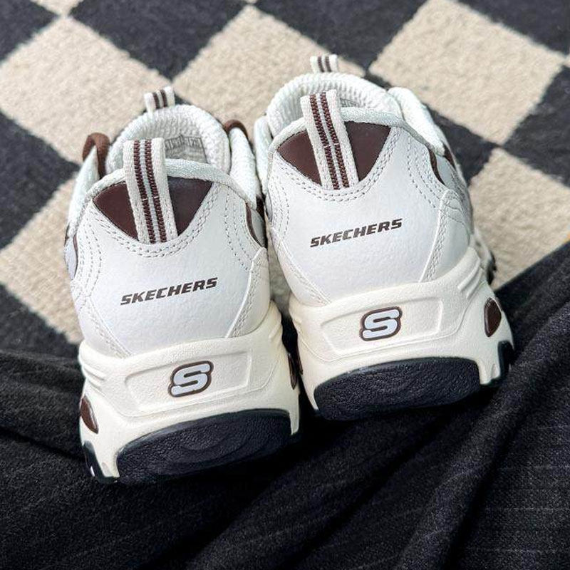 斯凯奇复古休闲鞋女鞋冬季新款闪穿运动鞋奶茶熊熊猫鞋经典老爹鞋,运动鞋new,运动休闲鞋,淘宝优惠券,粉丝福利购,淘宝优惠卷