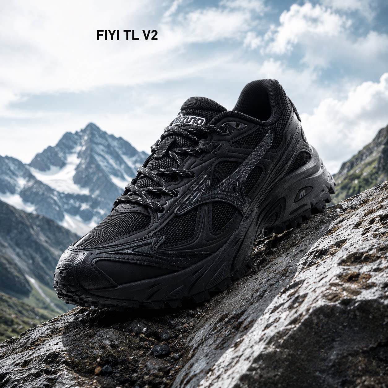 Mizuno美津浓黑武士26夏新新款运动鞋男女鞋轻便登山鞋FIYI TL V2