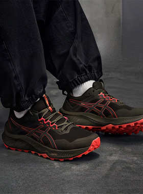 ASICS亚瑟士男鞋TRABUCO TERRA 3 越野鞋运动鞋跑步鞋1011C152