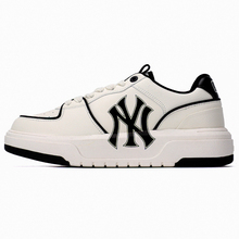 MLB鞋子男鞋女鞋2025冬季新款NY运动鞋透气小白鞋低帮厚底休闲鞋