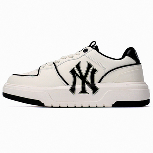 2025冬季 新款 NY运动鞋 MLB鞋 低帮厚底休闲鞋 女鞋 透气小白鞋 子男鞋