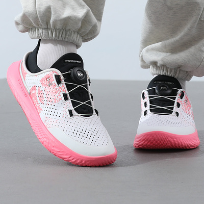 安德玛休闲鞋男鞋官方正品健身训练鞋BOA旋钮耐磨防滑运动鞋