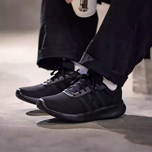阿迪达斯官方黑武士跑步鞋男鞋轻便透气运动鞋低帮休闲跑鞋GW7954