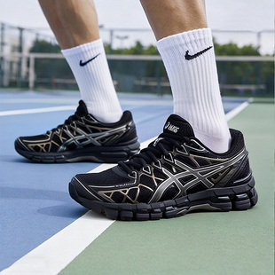 亚瑟士鞋男鞋女鞋2026春季新款复古透气老爹鞋KAYANO20休闲运动鞋