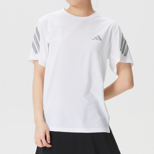 幸运叶子|阿迪达斯快干短袖T恤男装运动服健身训练圆领半袖JZ5115
