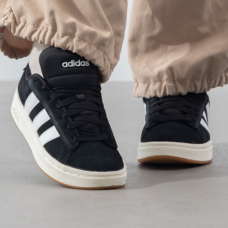 阿迪达斯专业网球鞋男鞋女鞋冬季新款轻便板鞋运动鞋休闲鞋JR0543