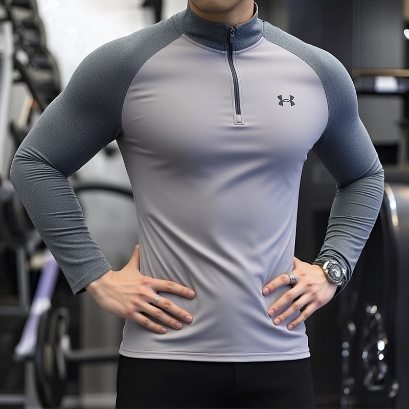 安德玛UA官方训练套头衫男装2026新款运动服跑步长袖T恤1378168,运动服/休闲服装,运动T恤,淘宝优惠券,粉丝福利购,淘宝优惠卷