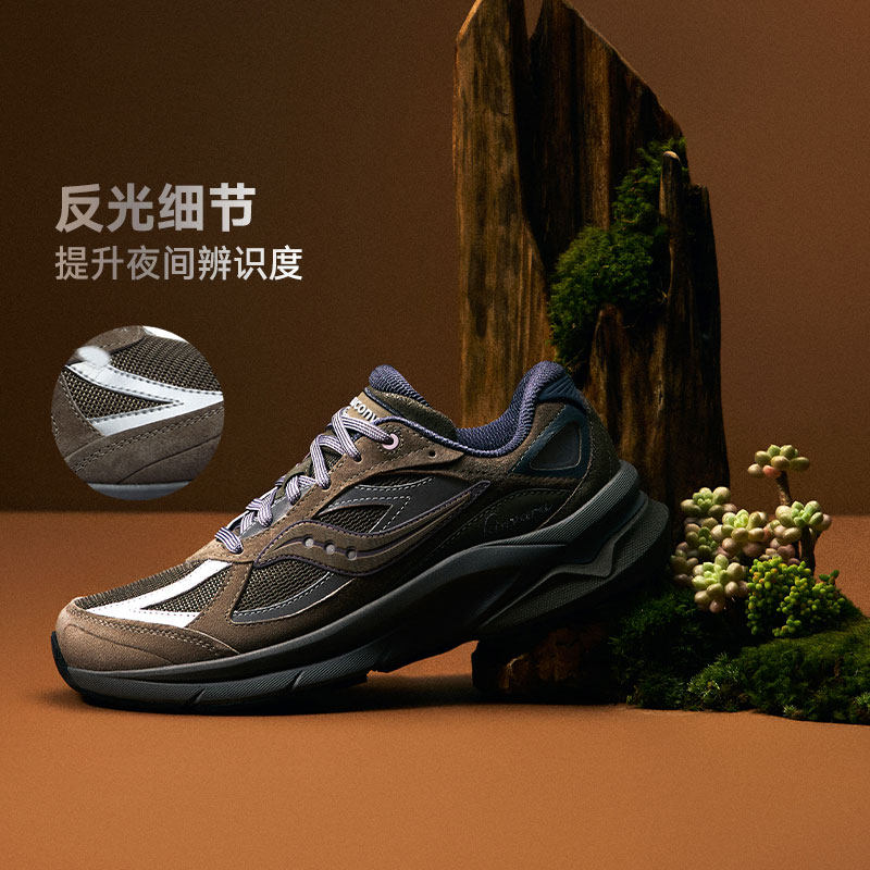 索康尼男鞋女鞋KINVARA PWR复古休闲鞋缓震耐磨防滑低帮鞋慢跑鞋