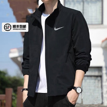 NIKE耐克官方夹克外套男士正品春秋新款运动服立领上衣速干防风衣