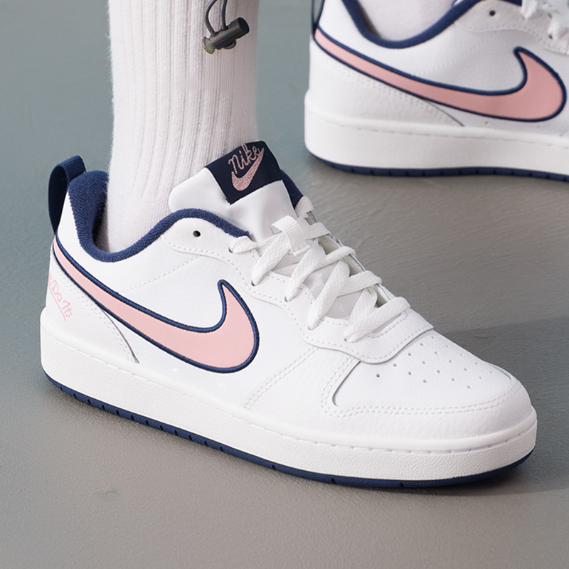nike耐克大童男女鞋COURT BOROUGH冬季运动休闲鞋板鞋DB3090-100
