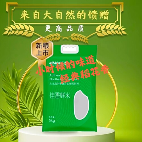 粽娃稻花香营养胚芽大米应季新粮
