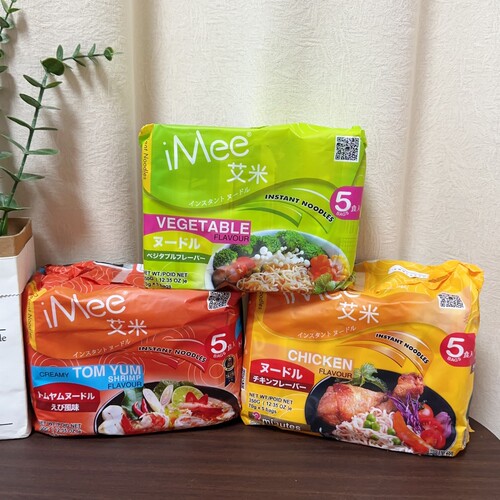 断货面！好好吃泰式冬阴功海鲜牛肉鸡肉艾米泰国速食泡面方便面