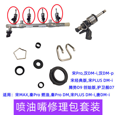比亚迪宋MAX喷油嘴修理包