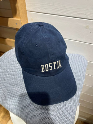 Brandy BM新款美式BOSTON字母刺绣鸭舌帽bm帽子休闲复古棒球帽潮