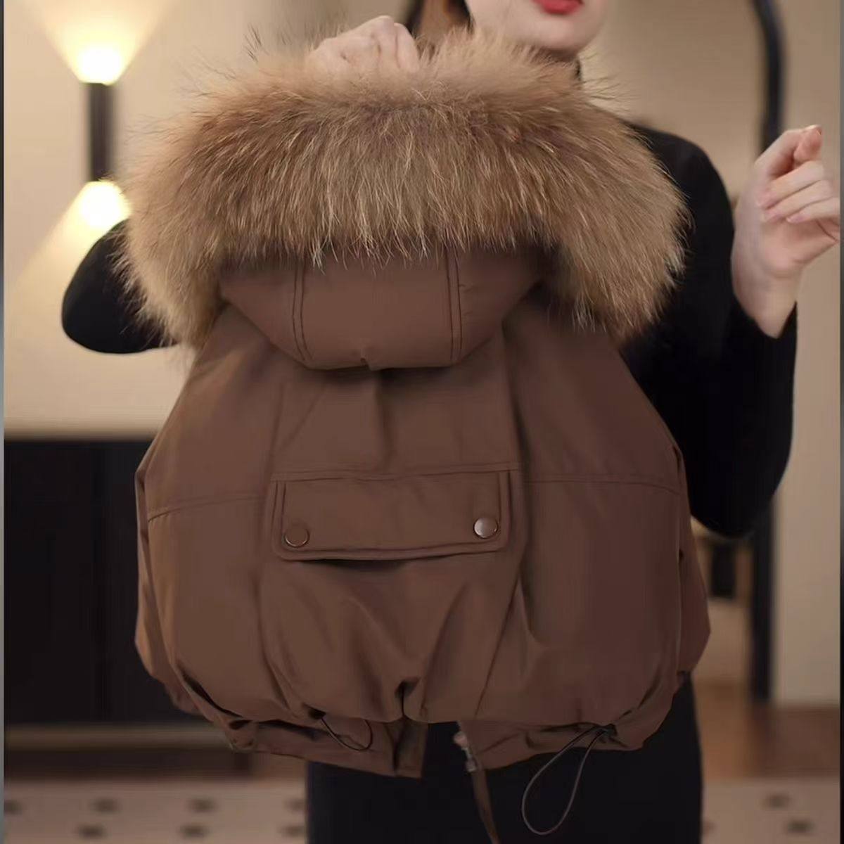 左西正2026冬季新款派克服男女童可拆卸棉内胆爆款加厚加棉外套大